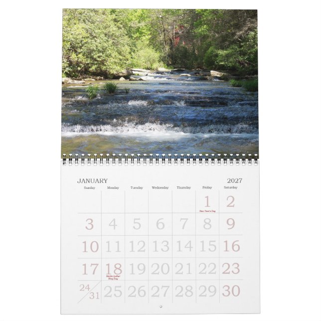 2011 Landschaften Kalender (Jan 2027)