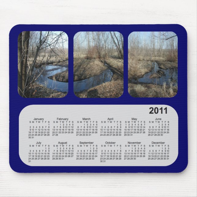 2011 Landschaftskalender Mousepad (Vorne)