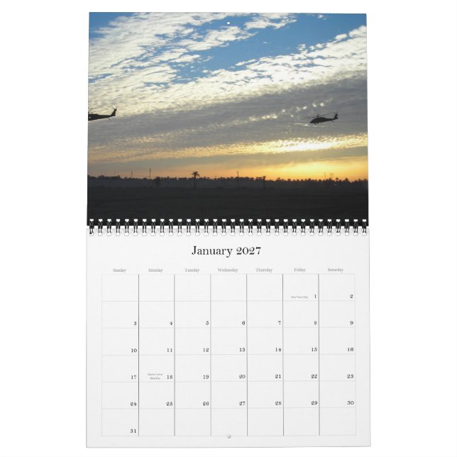 2011 MilitärSilhouetten Kalender (Jan 2027)