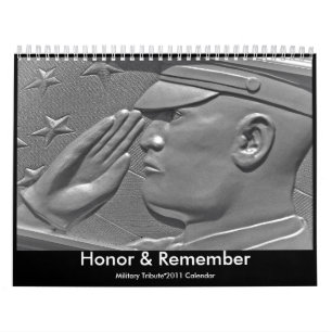 2011 Military Honor & Remember Gedenkkalender Kalender