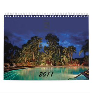 2011 Park-Ufer-Erholungsort-Kalender Kalender