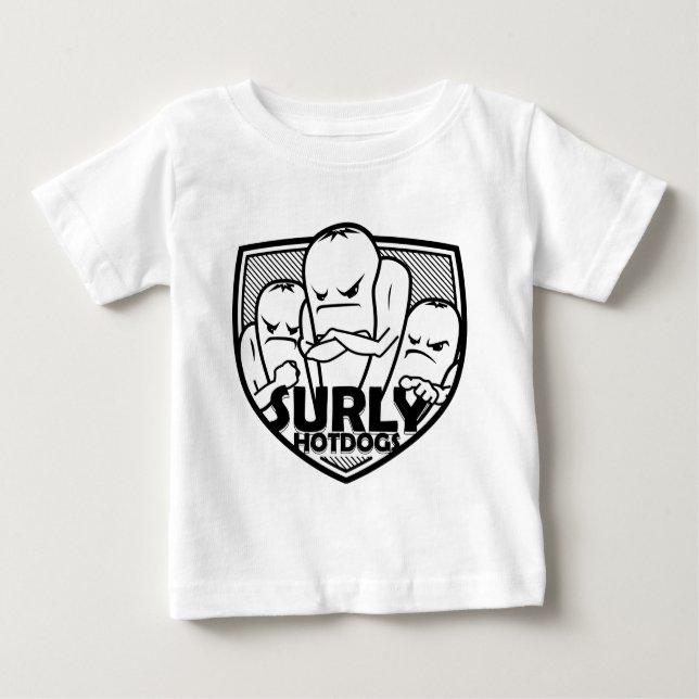 2011 unwirsches Logo Baby T-shirt (Vorderseite)