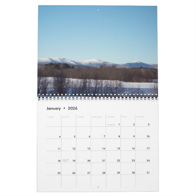 2012 Ansichten von Maine-Kalender Kalender (Jan 2026)