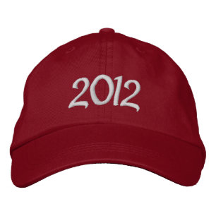 2012 bestickte Cap Kappe