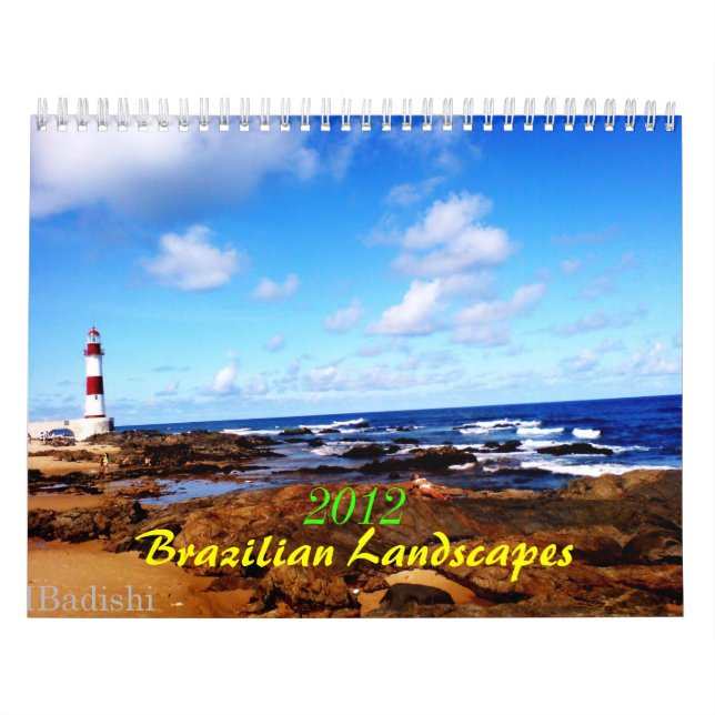 2012 brasilianische Landschaften Kalender (Titelbild)
