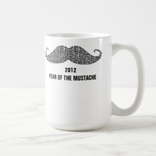 2012 Das Jahr der Mustache Tasse