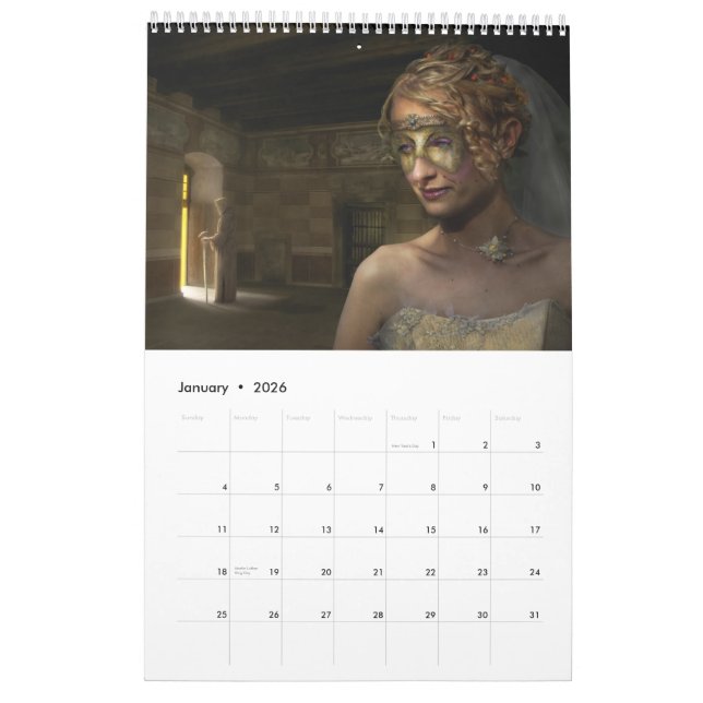 2012 Digitale Bibliothek & Fantasie Kunst - Mauerk Kalender (Jan 2026)