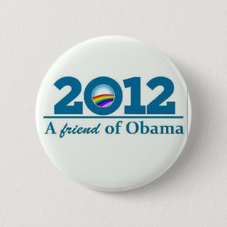 2012 ein Freund Barack Obama homosexueller Lesbe Button
