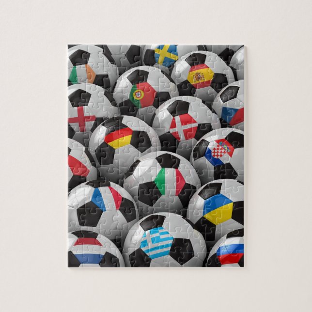 2012 Europäer-Fußball-Meisterschaft Puzzle (Vertikal)