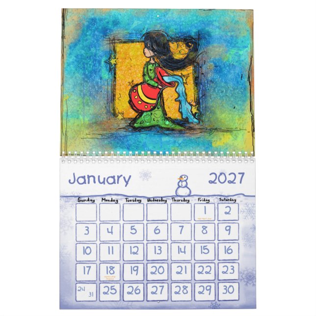 2012 für Kinder Kalender (Jan 2027)