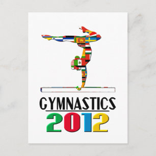 2012: Gymnastik Postkarte