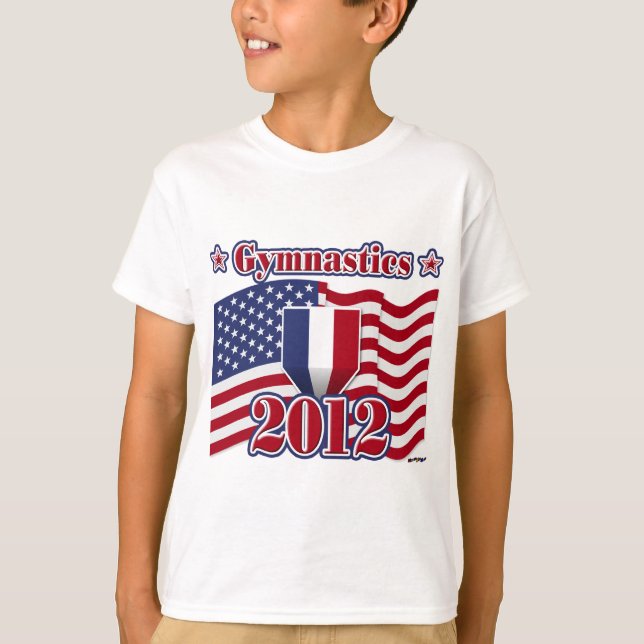 2012 Gymnastik T-Shirt (Vorderseite)