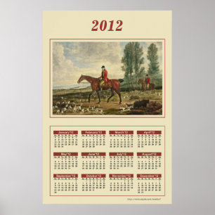 2012 Huntsman-Kalenderposter Poster