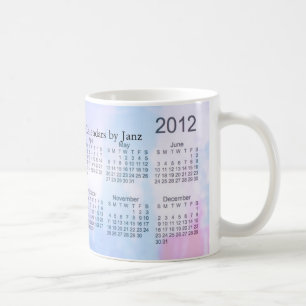 2012 Kalender Kaffeetasse