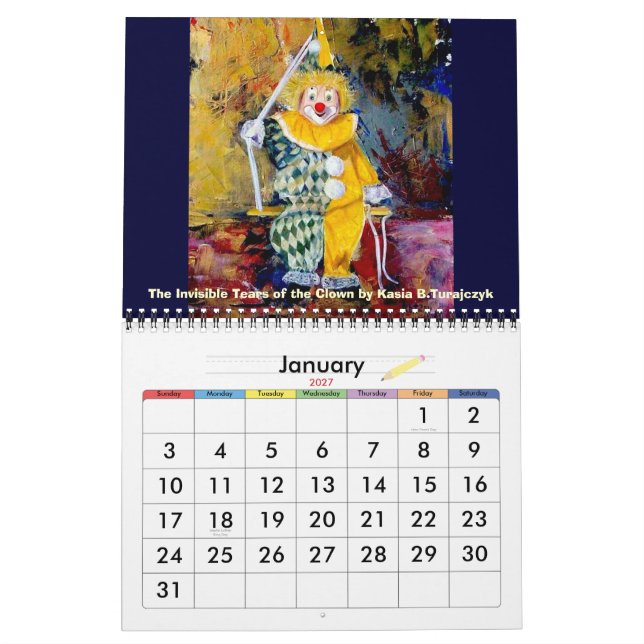 2012 Kalender-Rückkehr von Peter Pan Kalender (Jan 2027)