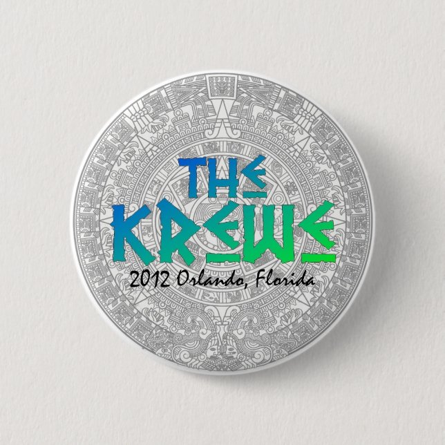 2012 Krewe MAYA Knopf - begrenzte Ausgabe Button (Vorderseite)