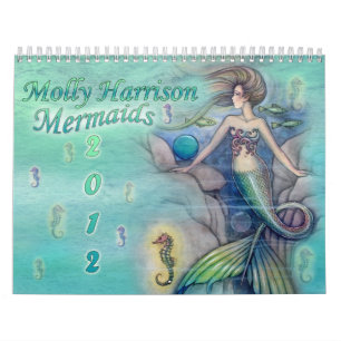 2012 Meerjungfrauen-Kalender von Molly Harrison Kalender