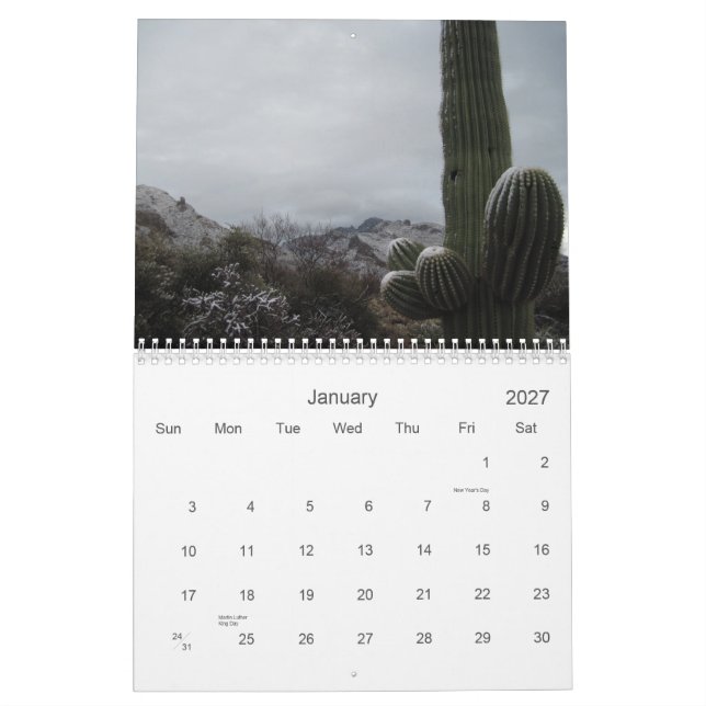 2012 Oro Tal, Arizona-Kalender Kalender (Jan 2027)