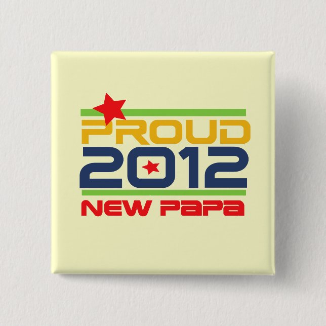 2012 Papa-T - Shirt und Geschenke Button (Vorderseite)