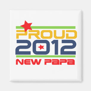 2012 Papa-T - Shirt und Geschenke Magnet