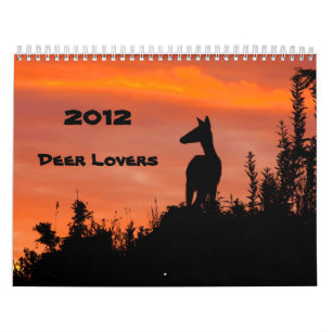 2012 Rotwild-Liebhaber-Kalender Kalender