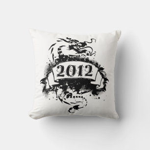 2012 - Schwarzer Drache - Kissen