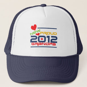 2012 stolze Großvater-T-Shirts und Geschenke Truckerkappe