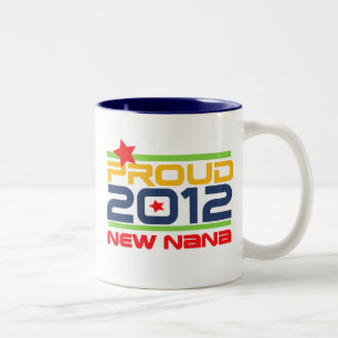 2012 stolze Nana-T - Shirts und -geschenke Zweifarbige Tasse