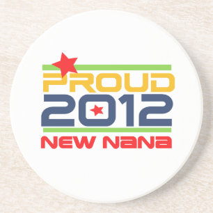 2012 stolze Nanat-shirts und -geschenke Untersetzer