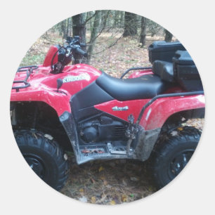 2012 Suzuki King Quad 500 Runder Aufkleber