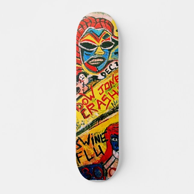 2012 SWINE FLU SKATEBOARD (Vorne)