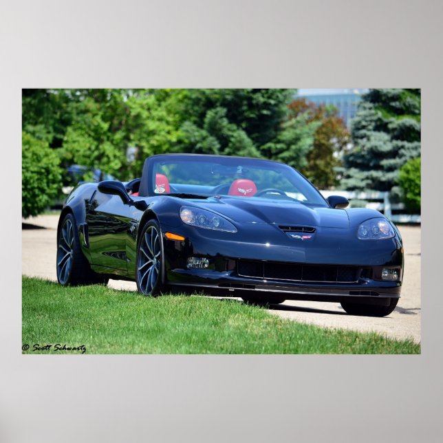 2013 60 Jahre C6 Corvette 427 konvertierbar Poster (Vorne)