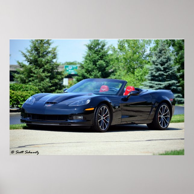 2013 60 Jahre C6 Corvette 427 konvertierbar Poster (Vorne)