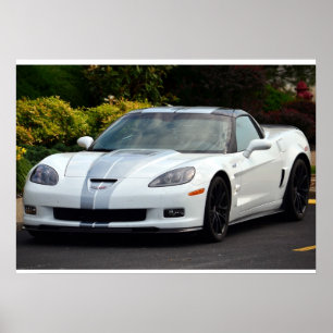2013 60. Jahrestag C6 Korvette ZR1 Poster