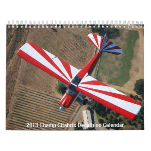 2013 Champion Citabria Decathlon-Kalender Kalender