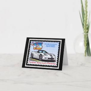 2013 Corvette 60th Anniversary Convertible Karte