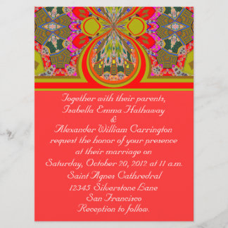 2013 Einladung zu einer Personalisierten Hochzeit 