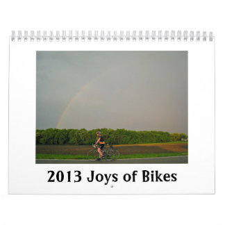 2013 Freuden am Fahrrad-Kalender - für Fahrt der Kalender