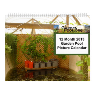 2013 Garten-Pool-Kalender - groß Kalender