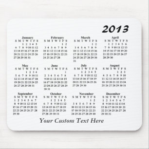 2013 Kalender Mousepad