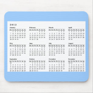 2013 Kalender Mousepad