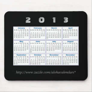 2013 Kalender Mousepad