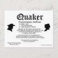 2013 Mini Calendar Definition of a Quaker