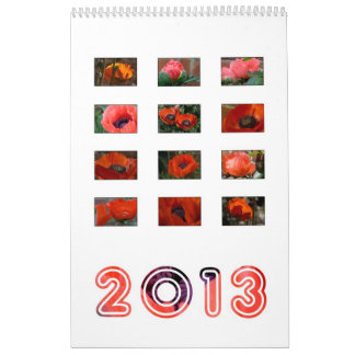 2013 - Mohnblumenkalender Kalender