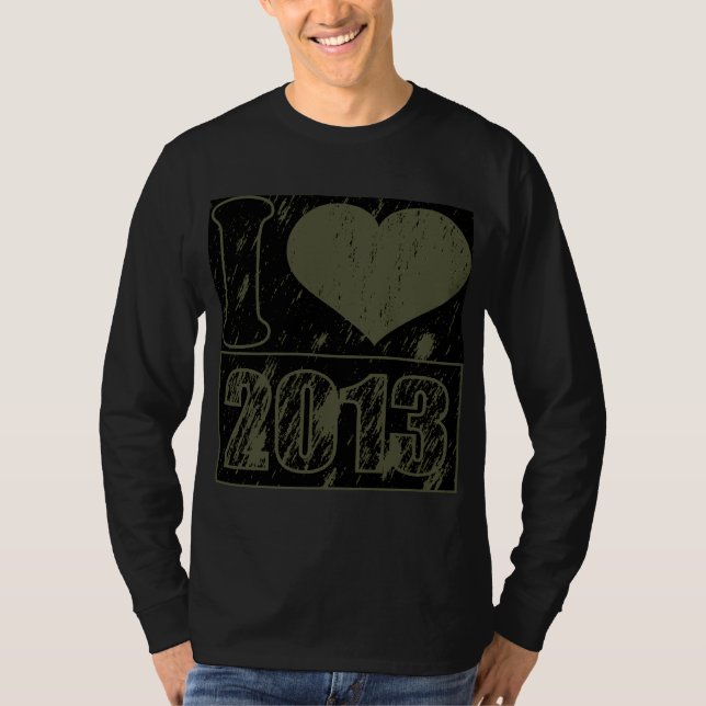 2013 - Schnee Vintag - T - Shirt (Vorderseite)