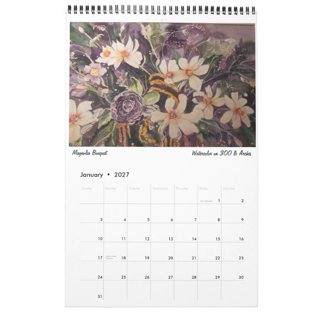 2013 Wandkalender (Jan 2027)