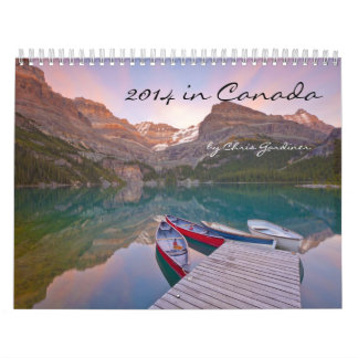 2014 12-monatiger Kalender in Kanada Scenics