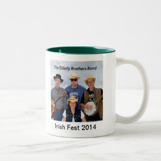 2014 älteres Bruder-Band-GedenkTasse Zweifarbige Tasse
