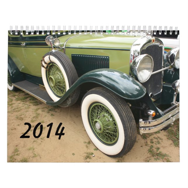 2014 antike Autos Kalender (Titelbild)