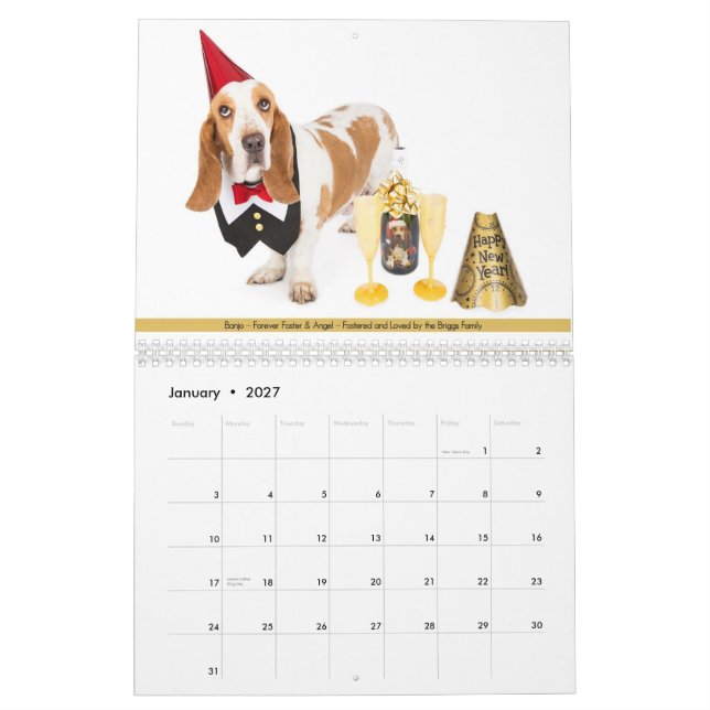 2014 AZBHR Kalender (Jan 2027)